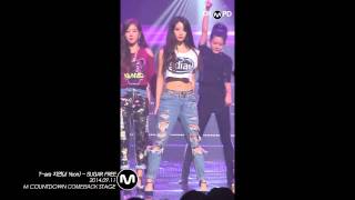 MPD직캠 140911 TARA 지연JI YEON  SUGAR FREE [upl. by Colan]