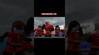 A família dos incriveis em lego🇧🇷🌎 lego shots legoosincriveis videogame subscribe [upl. by Borlow]