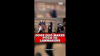 DOGE duo makes pitch to lawmakers [upl. by Errehs]