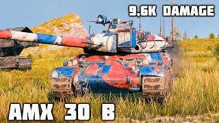 AMX 30 B WoT – 6Kills 96K Damage [upl. by Schlessel802]