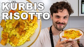 🎃 Perfektes cremiges Kürbisrisotto mit Ofengeröstetem und geschmortem Hokkaidokürbis [upl. by Levesque977]