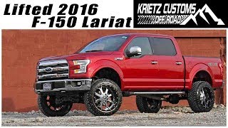 2016 Ford F150 Lariat 4D  SuperCrew │ Krietz Customs [upl. by Kcira907]