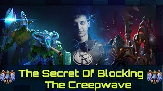 How Pro Players Block The Creep wave  Dota 2 Guide [upl. by Tdnarb376]