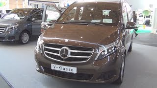 MercedesBenz V 250 BlueTEC Lang Avantgarde COMMAND Online 2016 Exterior and Interior [upl. by Cowden]