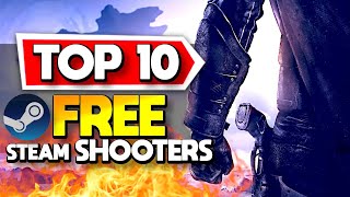 Top 10 FREE Shooting Games on Steam amp PC [upl. by Delastre792]