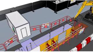 Chantier de désamiantage de canalisations amiante [upl. by Ahsimrac109]