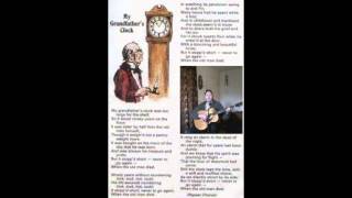 My Grandfathers Clock folk song [upl. by Llerraj]