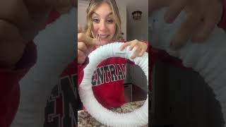 best DIY christmas wreath homedecor holidaydecor diy crafts christmasdecor [upl. by Aimik]