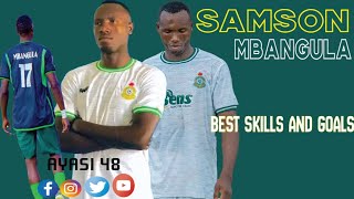 SAMSON MBANGULA 🇹🇿  BEST SKILLS AND GOALS  STRIKER TANZANIA PRISON FC 2024 [upl. by Mylo853]