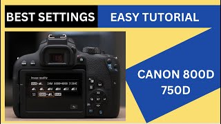 Photography Basics using the Canon Rebel EOS T7i800D for Beginners [upl. by Yerffej]