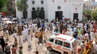 Aftermath of Pakistani Church Attack [upl. by Eenad]