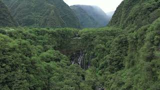 Langevin Waterfalls in Reunion Island [upl. by Nerahs294]