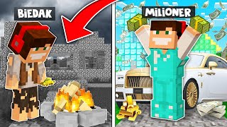 GPLAY BIEDAK Z 1 vs GPLAY MILIONER Z 1000000 W MINECRAFT GPLAY amp LUMI [upl. by Nolek]