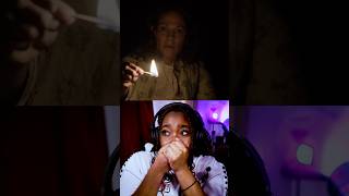 Iconic scene in The conjuring Scares me  The Conjuring Reaction shorts [upl. by Reizarf890]