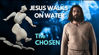 Jesus Walking on Water The Chosen and quotThe Stones Cry OutquotRock Art Inspired by The Chosen [upl. by Tasha]