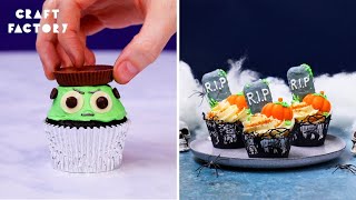 How To Make Halloween Cupcakes [upl. by Eineeuq724]