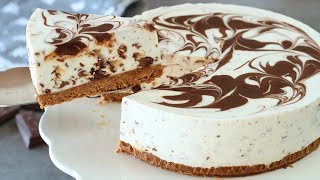 No Bake Stracciatella Cheesecake [upl. by Nos]