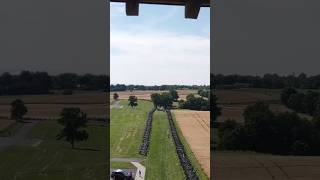 Antietam Battlefield Observation Tower View Bloody Lane [upl. by Maddeu]