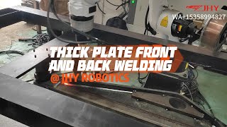 THICK PLATE FRONT AND BACK SIDE WELDING [upl. by Salina]