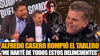 ALFREDO CASERO ROMPIÓ EL TABLERO Y BANCÓ COMO NUNCA A MILEI [upl. by Xilef538]