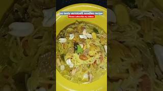 Healthy vermicelli noodles recipeshortsshortsfeed recipecookingindianfoodrecipebrishtihome [upl. by Ymrej]