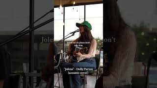 “Jolene” by Dolly Parton  Sofie and the New Relics Acoustic Cover [upl. by Netsriik]