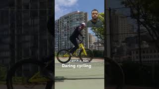 Cycling as daring mtb bikelanes mountainbike mtblife bmx mountainbiking automobile super [upl. by Rochkind]