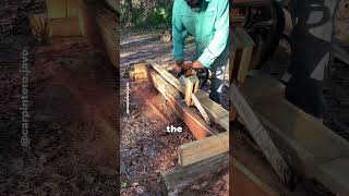 Cutting Wood The Redneck Way [upl. by Dannel357]