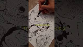 Too many questions😅✍ anime artist drawing trending talent youtubeshorts yt viral art [upl. by Hammel]