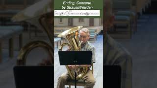 2nd rehearsal of the Strauss horn concerto my arrangement for tuba [upl. by Attena847]