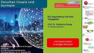 Ein Algorithmus hat kein Taktgefühl  Prof Dr Katharina Zweig TU Kaiserslautern [upl. by Breanne]