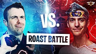 NINJA VS LUPO THE ROAST BATTLE Fortnite Battle Royale [upl. by Matthiew]