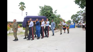 20230711 REHEARSAL for the State Funeral for The Right Honourable Sir Lloyd Erskine Sandiford [upl. by Aerdnaek409]