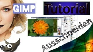 Gimp Tutorial 7 Bilder Ausschneiden und Einfügen I Zauberstab Deutsch HD [upl. by Durrett]