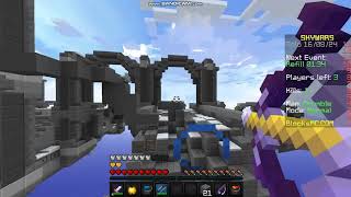 Blocksmc Skywars Gameplay [upl. by Ttessil]