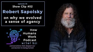 Robert Sapolsky On why we evolved a sense of agency [upl. by Buke]