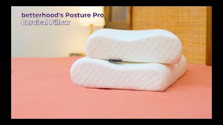 betterhood™️ Posture Pro Cervical Pillow [upl. by Fatma]