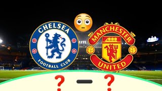 Manchester United VS Chelsea [upl. by Yssor]