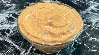 VOICI COMMENT PRÉPARER LA CÉLÈBRE SAUCE ALGÉRIENNE 👩🏻‍🍳 Deli Cuisine [upl. by Adnilg]