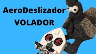 Aerodeslizador Volador Casero con Motor  DIY HoverBoard [upl. by Raven972]