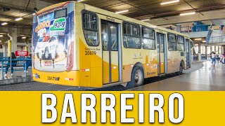 Estação Barreiro Belo HorizonteMG  Movimentação de Ônibus 673 [upl. by Sadira]