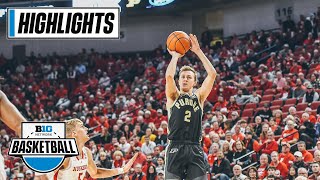 Purdue at Nebraska  Highlights  Big Ten Mens Basketball  Dec 10 2022 [upl. by Monahan]