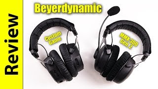 Beyerdynamic Custom Game amp MMX 300 2nd Gen FIXED MICTEST VERSION [upl. by Eak]