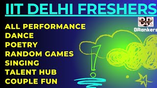 IIT Delhi Fresher 2k24 GamesDanceFunCouples Chemistry Department BRankers [upl. by Stevenson]