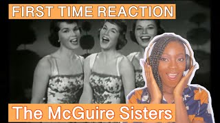 First Time Reaction To The McGuire Sisters  Sugartime [upl. by Bren413]