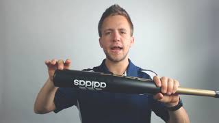 Review Adidas AeroBurner Comp BBCOR Baseball Bat AERO19CBB [upl. by Alig]