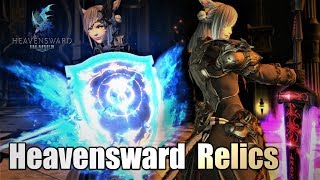 All Heavensward Relic Weapons  All Stages Anima [upl. by Whitehouse]