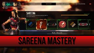 Kameo SAREENA Mastery Rewards  Mortal Kombat 1 [upl. by Remliw]