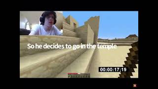 The fakest Minecraft speed run [upl. by Neelrahc]