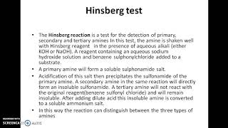 Hinsberg test with HNO2 Schotten – Baumann Reaction [upl. by Harmonia]